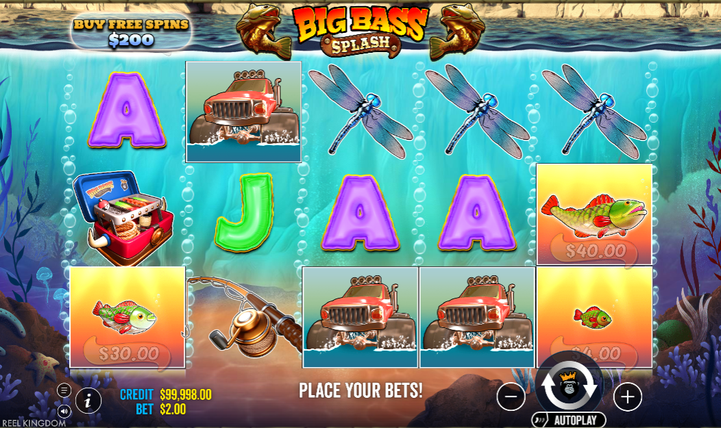 play big bass splash